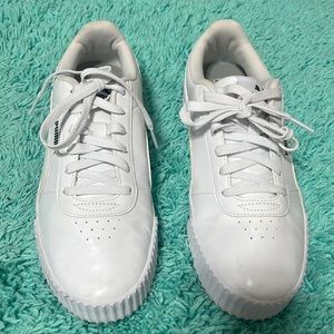 White puma size 10 worn once